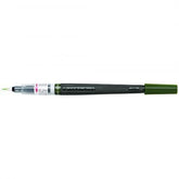 Pental Color Brush in Blister Pack Olive Green - Al Masam Stationery LLC